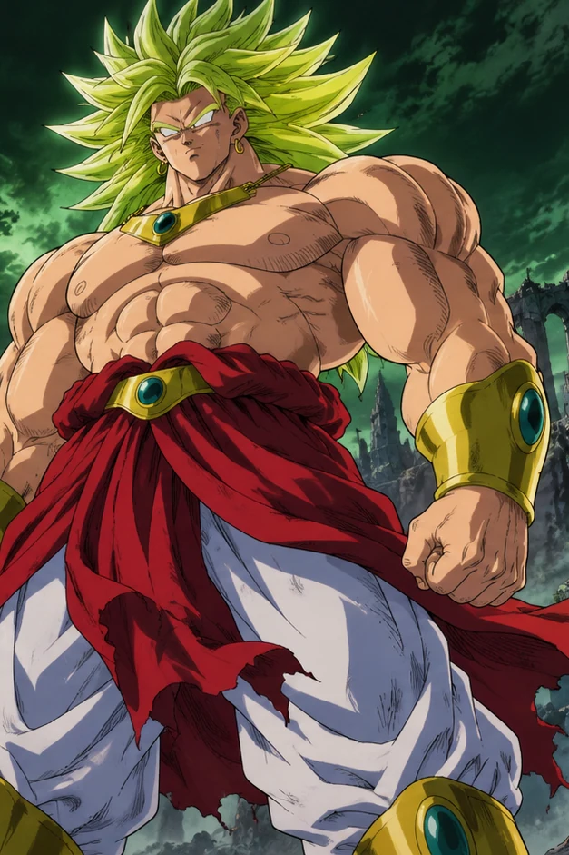 Original fan illustration of Broly · Z Movies