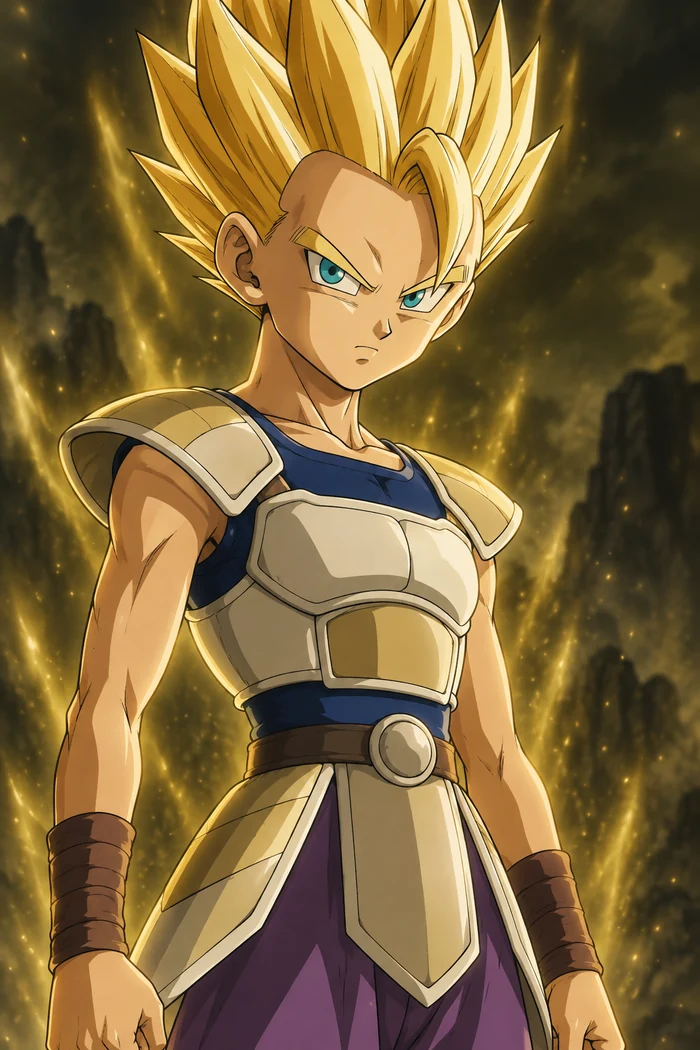 Original fan illustration of Cabba