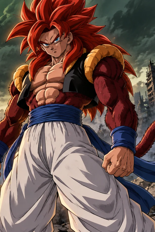 Original fan illustration of Gogeta · GT