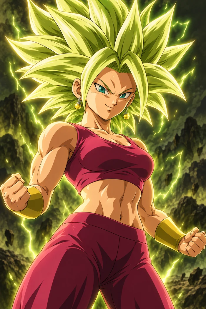 Original fan illustration of Kefla