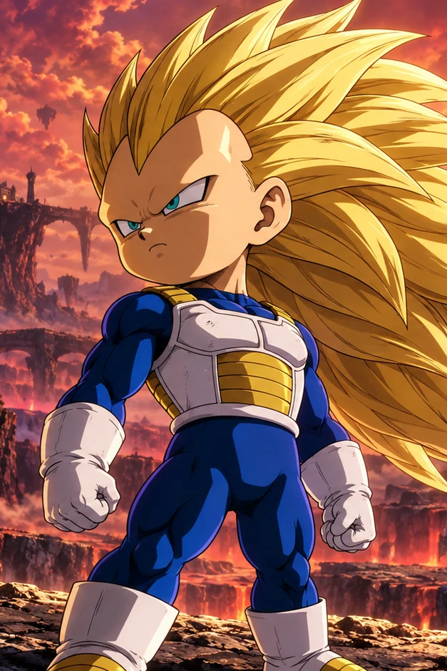 Original fan illustration of Vegeta · DAIMA